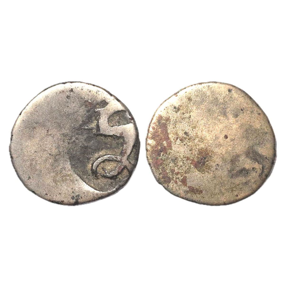 Manipur, Anonymous issue, Bell metal, 0.66 g, Sel, obv. ‘Sri’ in Nagari on obv., uniface (