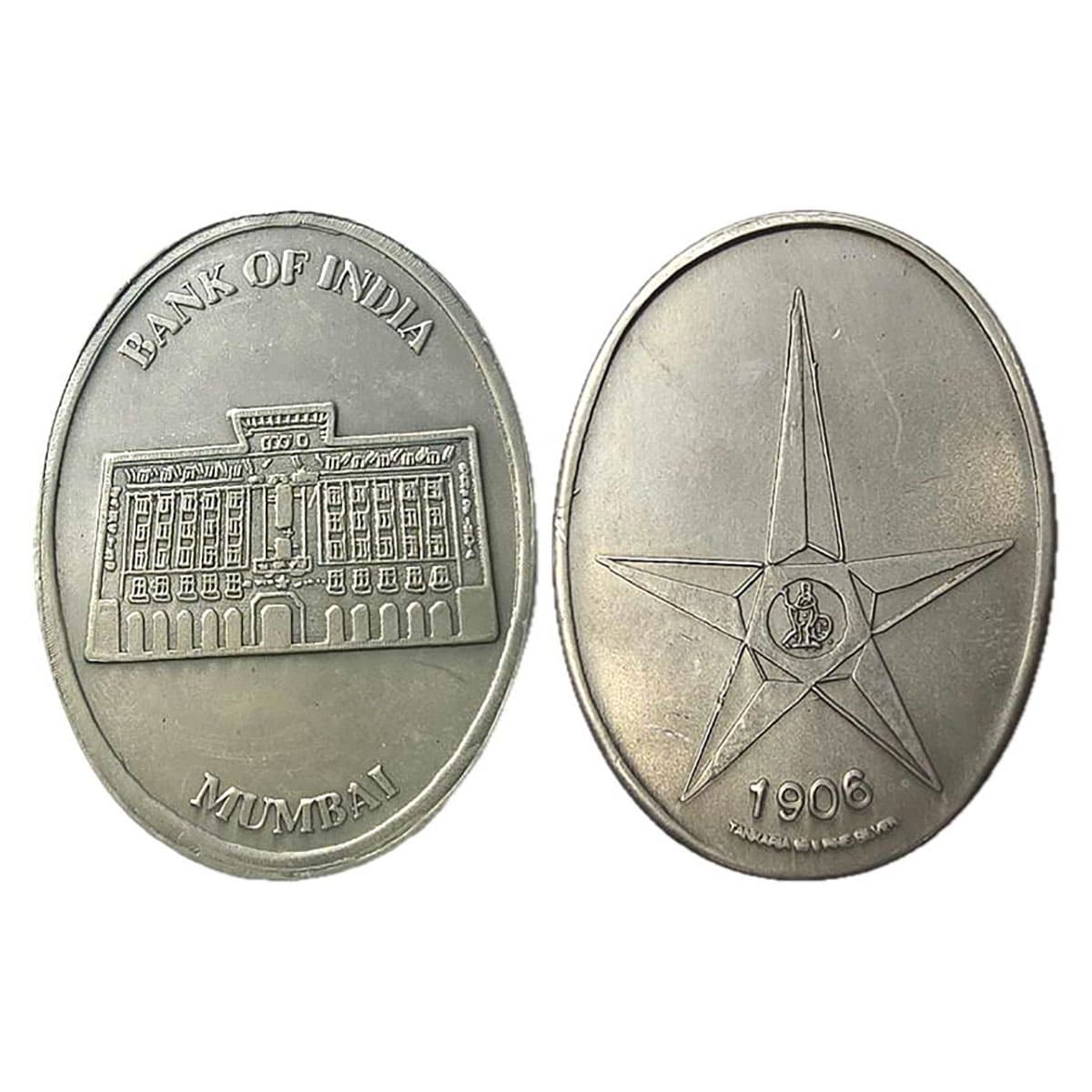 Cupro - Nickel, Indian Customs Token, Copper-Nickel, 9.80 g, CHIEF ACCOUNTS OFFICER OF CUS